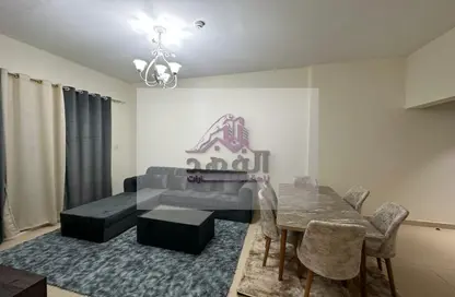 Living / Dining Room image for: Apartment - 1 Bedroom - 2 Bathrooms for rent in Al Jurf 2 - Al Jurf - Ajman Downtown - Ajman, Image 1