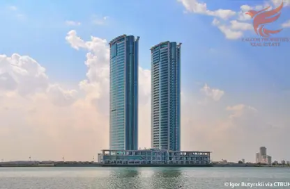 Apartment - 3 Bedrooms - 4 Bathrooms for sale in Julphar Residential Tower - Julphar Towers - Al Nakheel - Ras Al Khaimah