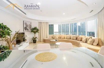 Apartment - 3 Bedrooms - 4 Bathrooms for rent in Trident Waterfront - Dubai Marina - Dubai