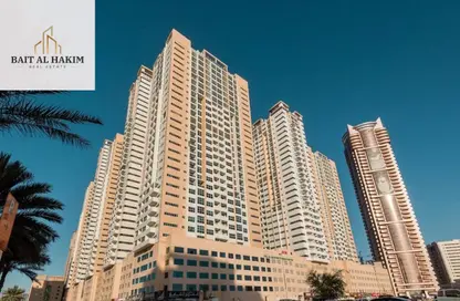 Apartment - 2 Bedrooms - 3 Bathrooms for sale in Ajman One Towers - Al Sawan - Ajman