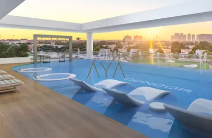 Apartment - 2 Bedrooms - 3 Bathrooms for sale in Condor Golf Links 18 - Dubai Sports City - Dubai