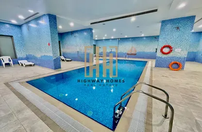 شقة - 2 غرف نوم - 3 حمامات للايجار في برج صحارى 3 - مجمع صحارى - النهدة - الشارقة