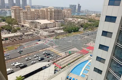 شقة - غرفة نوم - 2 حمامات للايجار في أوشن هايتس - دبي مارينا - دبي