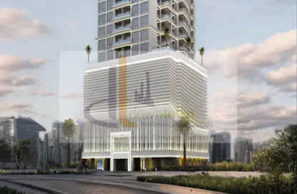 Apartment - 1 Bedroom - 2 Bathrooms for sale in Tower C1 - Ajman Pearl Towers - Ajman Downtown - Ajman