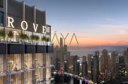 Apartment - Studio - 1 Bathroom for sale in Rove Home Dubai Marina - Dubai Marina - Dubai