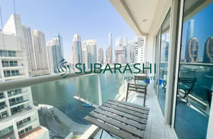 Apartment - 2 Bedrooms - 2 Bathrooms for rent in Marina View Tower A - Marina View - Dubai Marina - Dubai