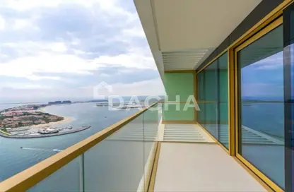 Apartment - 2 Bedrooms - 2 Bathrooms for rent in Grand Bleu Tower 2 - EMAAR Beachfront - Dubai Harbour - Dubai