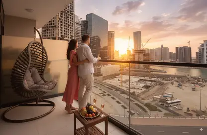 Apartment - 1 Bedroom - 1 Bathroom for rent in Zada Tower - Business Bay - Dubai