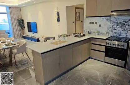 Apartment - 1 Bedroom - 2 Bathrooms for sale in Ajman Creek Towers - Al Rashidiya 1 - Al Rashidiya - Ajman
