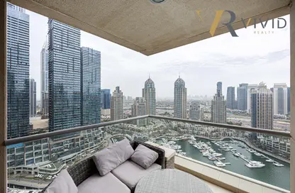 Apartment - 2 Bedrooms - 2 Bathrooms for rent in Iris Blue - Dubai Marina - Dubai
