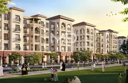 Apartment - 1 Bedroom - 2 Bathrooms for sale in Bloom Living - Zayed City (Khalifa City C) - Khalifa City - Abu Dhabi