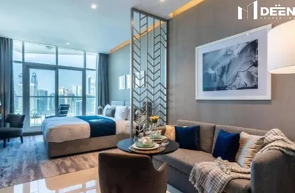 Apartment - Studio - 1 Bathroom for rent in PRIVE BY DAMAC (A) - DAMAC Maison Privé - Business Bay - Dubai