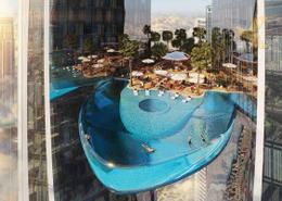 صورةحوض سباحة لـ: شقة - 2 غرف نوم - 3 حمامات للبيع في ايكون ستي تاور دي - آيكن سيتي - الخليج التجاري - دبي, صورة 1