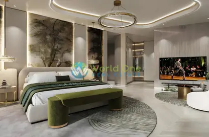 Room / Bedroom image for: Apartment - 2 Bedrooms - 3 Bathrooms for sale in Canal Crown - Business Bay - Dubai, Image 1