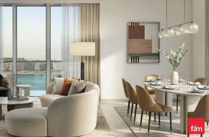 Apartment - 1 Bedroom - 1 Bathroom for sale in Beachgate by Address - EMAAR Beachfront - Dubai Harbour - Dubai