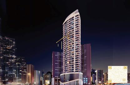 Apartment - 1 Bedroom - 2 Bathrooms for sale in Tower C1 - Ajman Pearl Towers - Ajman Downtown - Ajman