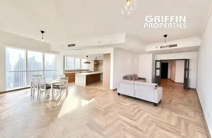 Apartment - 3 Bedrooms - 5 Bathrooms for rent in MAG 214 - JLT Cluster R - Jumeirah Lake Towers - Dubai