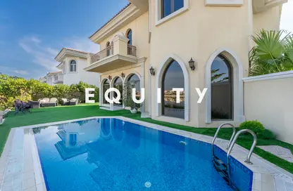 Villa - 4 Bedrooms - 4 Bathrooms for rent in Garden Homes Frond C - Garden Homes - Palm Jumeirah - Dubai