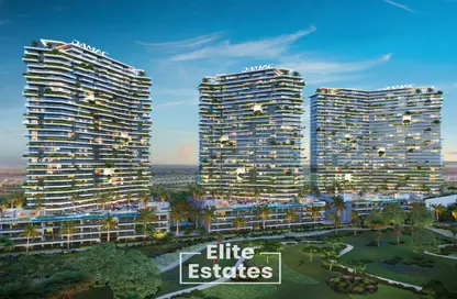 Outdoor Building image for: Apartment - 2 Bedrooms - 2 Bathrooms for sale in Golf Greens - DAMAC Hills - Dubai, Image 1