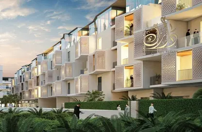 Outdoor Building image for: Apartment - 1 Bedroom - 2 Bathrooms for sale in Janayen Avenue - Mirdif Hills - Mirdif - Dubai, Image 1