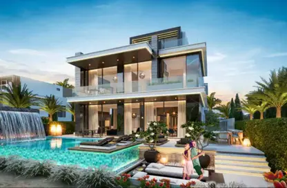 Villa - 6 Bedrooms - 7 Bathrooms for sale in Venice - Damac Lagoons - Dubai Villa - 6 Bedrooms - 7 Bathrooms for sale in Venice - Damac Lagoons - Dubai