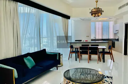 Apartment - 2 Bedrooms - 3 Bathrooms for rent in Miraclz Tower by Danube - Arjan - Dubai