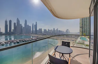 Apartment - 3 Bedrooms - 4 Bathrooms for rent in Marina Vista - EMAAR Beachfront - Dubai Harbour - Dubai
