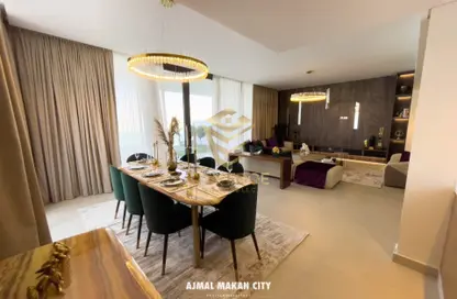 Apartment - 3 Bedrooms - 5 Bathrooms for sale in Blue Beach Residence - Ajmal Makan City - Sharjah Waterfront City - Sharjah