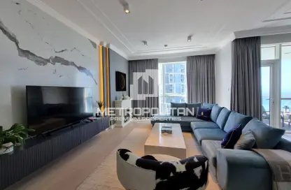 Apartment - 2 Bedrooms - 3 Bathrooms for rent in Al Bateen Residences - Jumeirah Beach Residence - Dubai