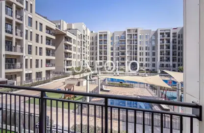 Apartment - 2 Bedrooms - 2 Bathrooms for rent in Zahra Breeze Apartments 4A - Zahra Breeze Apartments - Town Square - Dubai
