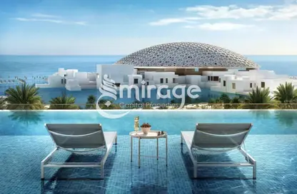 Pool image for: Apartment - 3 Bedrooms - 5 Bathrooms for sale in Louvre Abu Dhabi Residences - Saadiyat Cultural District - Saadiyat Island - Abu Dhabi, Image 1