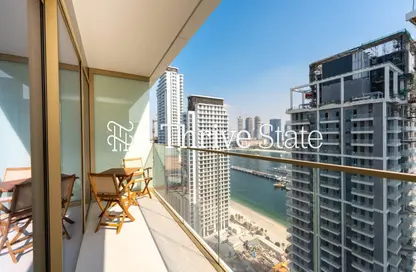 Apartment - 1 Bedroom - 1 Bathroom for sale in Grand Bleu Tower 1 - EMAAR Beachfront - Dubai Harbour - Dubai