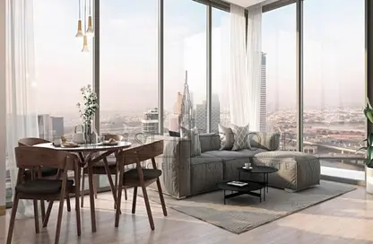 Apartment - 1 Bedroom - 1 Bathroom for sale in Peninsula Three - Peninsula - Business Bay - Dubai