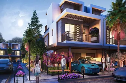 Townhouse - 4 Bedrooms - 4 Bathrooms for sale in Violet - Damac Hills 2 - Dubai