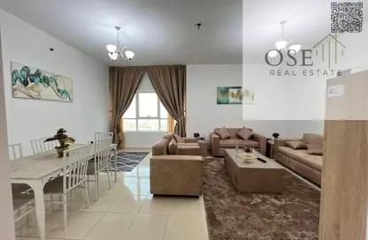 Apartment - 1 Bedroom - 2 Bathrooms for sale in Orient Tower 1 - Orient Towers - Al Bustan - Ajman