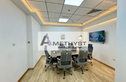 Business Centre - Studio - 6 Bathrooms for rent in Iris Bay - Business Bay - Dubai