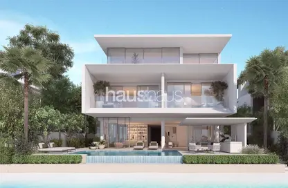 Villa - 5 Bedrooms - 7+ Bathrooms for sale in Frond M - Garden Homes - Palm Jebel Ali - Dubai