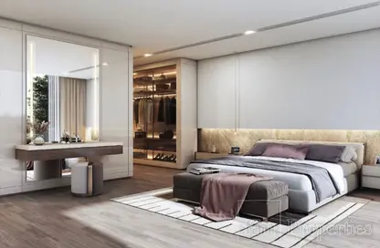 صورة لـ غرفة- غرفة النوم فيلا - 6 غرف نوم - 7 حمامات للبيع في فلل هرتلاند - صبحا هارتلاند - مدينة الشيخ محمد بن راشد - دبي ، صورة رقم 1