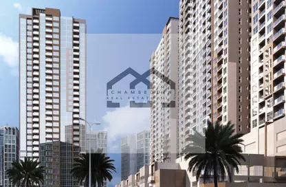 Apartment - 1 Bedroom - 2 Bathrooms for sale in Ajman One - Phase 2 - Ajman Downtown - Ajman