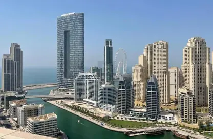 شقة - 2 غرف نوم - 2 حمامات للبيع في برج مانشستر - دبي مارينا - دبي