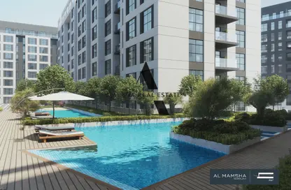 Apartment - 1 Bedroom - 2 Bathrooms for sale in Al Mamsha - Muwaileh - Sharjah