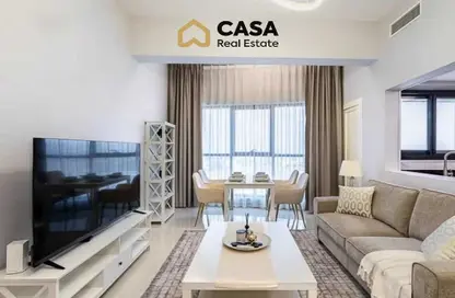 شقة - غرفة نوم - 2 حمامات للايجار في برج إسكان - دبي مارينا - دبي