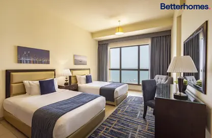شقة - 2 غرف نوم - 2 حمامات للايجار في اجنحة رودا امواج - أمواج - مساكن شاطئ الجميرا - دبي