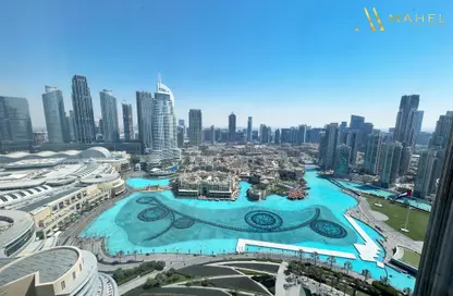 شقة - 2 غرف نوم - 3 حمامات للايجار في برج خليفة - برج خليفة - دبي وسط المدينة - دبي