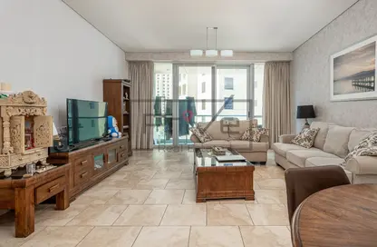 Apartment - 2 Bedrooms - 2 Bathrooms for rent in Al Fattan Marine Tower - Al Fattan Marine Towers - Jumeirah Beach Residence - Dubai