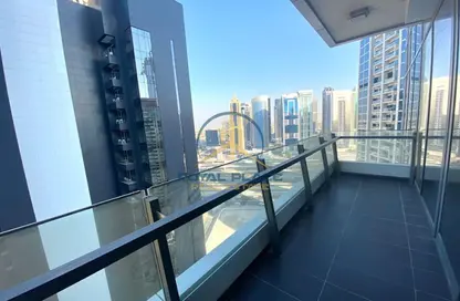 شقة - غرفة نوم - 2 حمامات للايجار في B برج سيلفرين - سيلفيرين - دبي مارينا - دبي