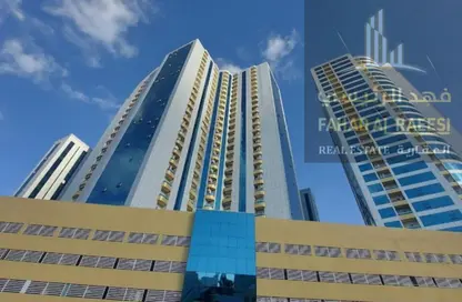 شقة - غرفة نوم - 2 حمامات للبيع في أورينت تاور 1 - أورينت تاور - البستان - عجمان