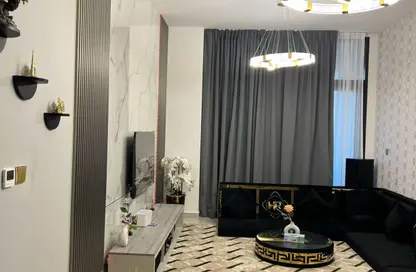 Apartment - 1 Bedroom - 2 Bathrooms for rent in The V Tower - Dubai Land Residence Complex - Dubai
