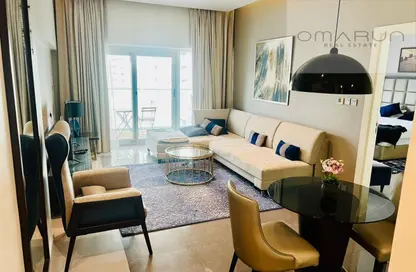 Apartment - 1 Bedroom - 2 Bathrooms for rent in DAMAC Majestine - Business Bay - Dubai