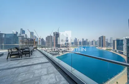 بنتهاوس - 3 غرف نوم - 5 حمامات للبيع في برج وارف الغربي - الخليج التجاري - دبي